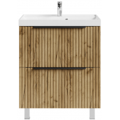 Тумба с раковиной Vod-ok Дольче 70 дуб тортуга