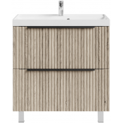 Тумба под раковину Vod-ok Дольче 80 дубослив ореховый светлый