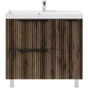 Тумба под раковину Vod-ok Дольче 90 R дуб крымский коричневый