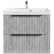 Тумба под раковину Vod-ok Дольче 70 подвесная горный камень