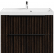 Тумба с раковиной Vod-ok Дольче 80 подвесная палисандр