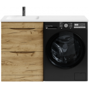 Тумба с раковиной Vod-ok Смайл 120 L дуб тортуга 2357-43