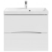 Тумба под раковину Vod-ok Лайт 70 белый глянец