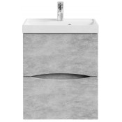 Тумба с раковиной Vod-ok Лайт 50 горный камень