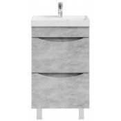 Тумба с раковиной Vod-ok Лайт 50 горный камень