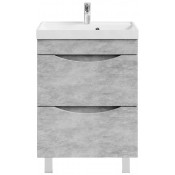 Тумба с раковиной Vod-ok Лайт 60 горный камень