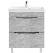 Тумба с раковиной Vod-ok Лайт 70 горный камень