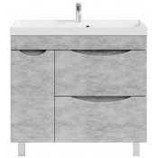 Тумба под раковину Vod-ok Лайт 90 L горный камень