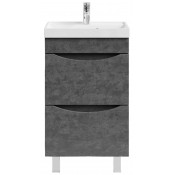Тумба под раковину Vod-ok Лайт 50 серый камень
