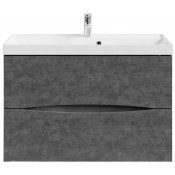 Тумба под раковину Vod-ok Лайт 90 серый камень 57806