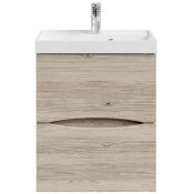 Тумба под раковину Vod-ok Лайт 50 дубослив ореховый светлый 3445