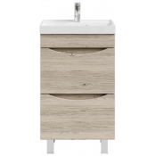 Тумба под раковину Vod-ok Лайт 50 ореховый дубослив светлый