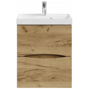 Тумба под раковину Vod-ok Лайт 50 подвесная, дуб тортуга 2357-43