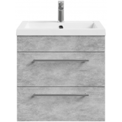 Тумба под раковину Vod-ok Элис 58/2 ящика горный камень