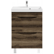 Тумба под раковину Vod-ok Лайт 60 дуб крымский коричневый