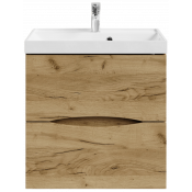 Тумба под раковину Vod-ok Лайт 60 подвесная, дуб тортуга 2357-43