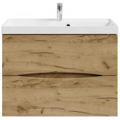 Тумба с раковиной Vod-ok Лайт 80 дуб тортуга