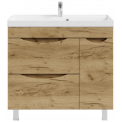 Тумба под раковину Vod-ok Лайт 90 R дуб тортуга