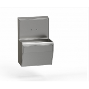 Хирургический умывальник (хирургическая мойка) подвесной, с 1 бесконтактным смесителем, на 1 место, БТ-МХ-1