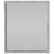 Зеркало Vod-ok Лайт 70x80 с подсветкой горный камень 57807