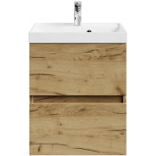Тумба с раковиной Vod-ok Бест 50 дуб тортуга