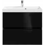 Тумба под раковину Vod-ok Бест 70 черный глянец