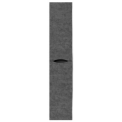 Пенал Vod-ok Адель 30 R с бельевой корзиной, серый камень 57806