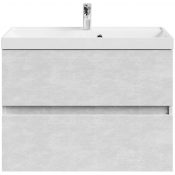 Тумба под раковину Vod-ok Бест 80 белый камень