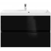 Тумба с раковиной Vod-ok Бест 90 черный