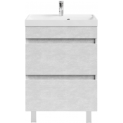 Тумба под раковину Vod-ok Бест 60 белый камень