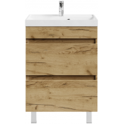 Тумба с раковиной Vod-ok Бест 60 дуб тортуга 2357-43