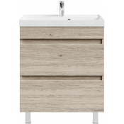 Тумба под раковину Vod-ok Бест 70 дубослив ореховый светлый 3445