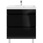 Тумба с раковиной Vod-ok Бест 70 черный