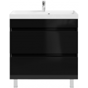 Тумба под раковину Vod-ok Бест 80 черный