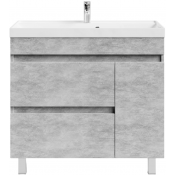 Тумба с раковиной Vod-ok Бест 90 R горный камень