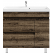 Тумба под раковину Vod-ok Бест 90 R дуб крымский коричневый 131005-9005