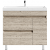 Тумба с раковиной Vod-ok Бест 90 R ореховый дубослив