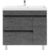 Тумба под раковину Vod-ok Бест 90 R серый камень