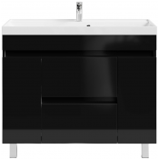 Тумба с раковиной Vod-ok Бест 100 черный