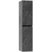 Пенал подвесной Vod-ok Бест 30 L с б/к мрамор графит