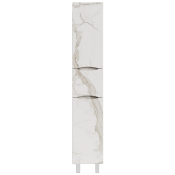 Пенал Vod-ok Адель 35 L мрамор белый натур милк