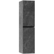 Пенал подвесной Vod-ok Бест 35 L с б/к мрамор графит