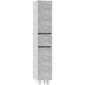 Пенал напольный Vod-ok Бест 35 L с б/к, горный камень 57807