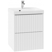 Тумба под раковину Vod-ok Тач 50 белый глянец