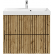 Тумба с раковиной Vod-ok Тач 70 дуб тортуга