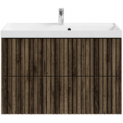 Тумба под раковину Vod-ok Тач 90 дуб крымский коричневый