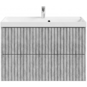 Тумба с раковиной Vod-ok Тач 90 горный камень