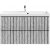 Тумба с раковиной Vod-ok Тач 100 горный камень