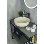 Раковина накладная Gid ceramic Mnc526 54441 под камень