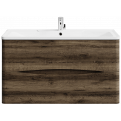 Тумба под раковину Vod-ok Адель 100 дуб крымский коричневый 131005-9005